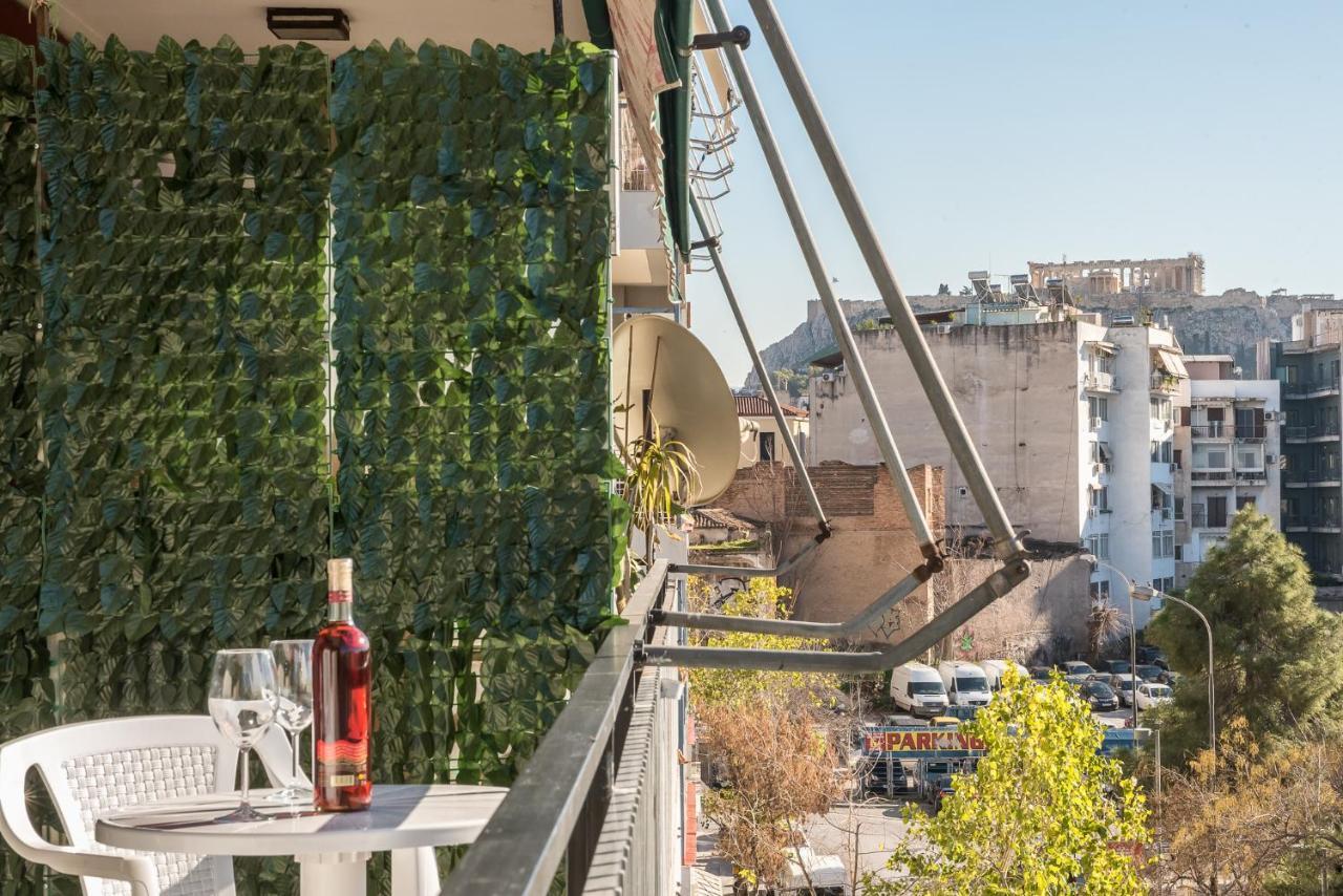 Superb Acropolis View 3Bd Apt In Historical Center Atenas Exterior foto